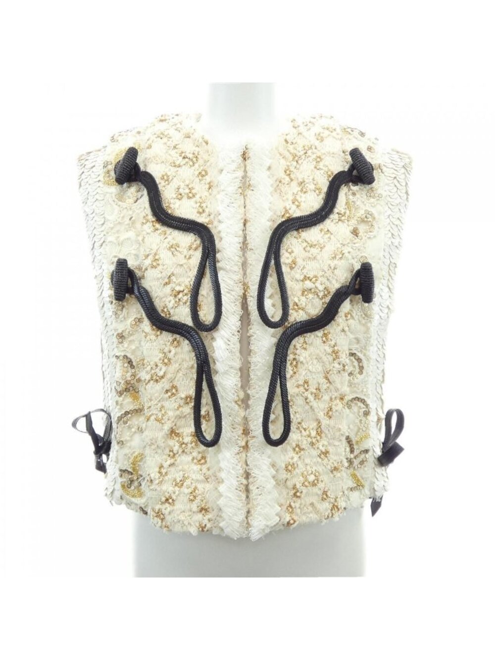 Louis Vuitton Jigsag Tweed Sleeve 5 Vest